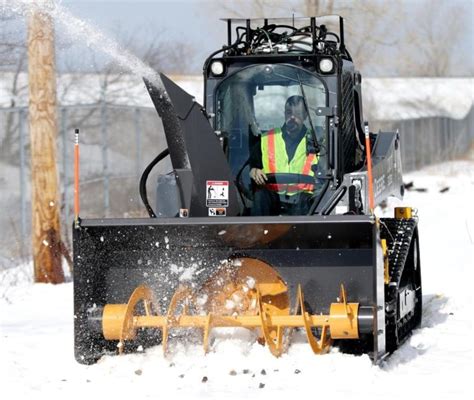 snow skid steer attachments